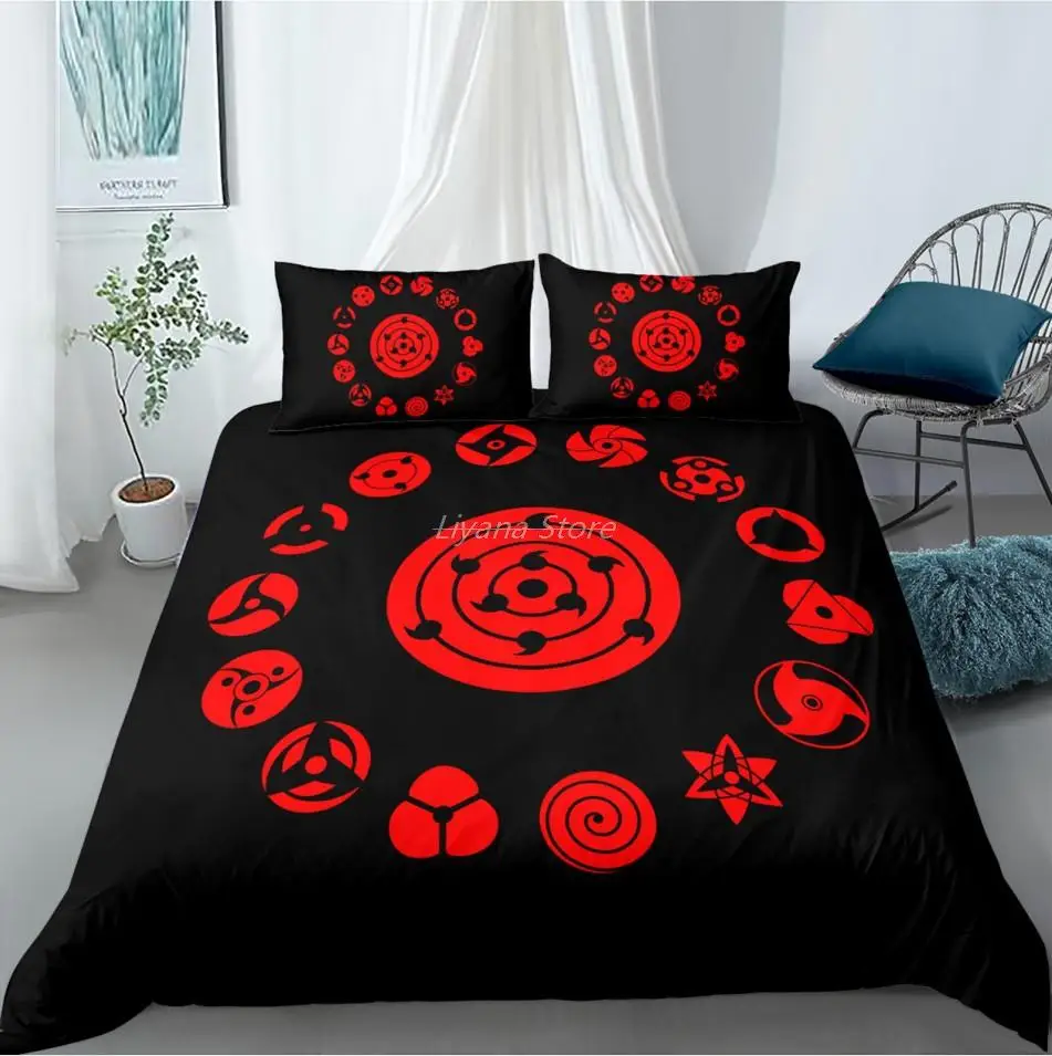 

Bedding Sets Fashion Japan Anime Duvet Cover Set With Pillow Covers Bedding Children Kids Boys Gifts Home Decor