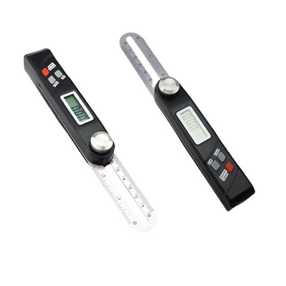 

Digital Angle Ruler Stainless Steel T Bevel Folding Gauge 1 Pc 140 * 27 * 21mm 360 Degree DIY Digital Protractor