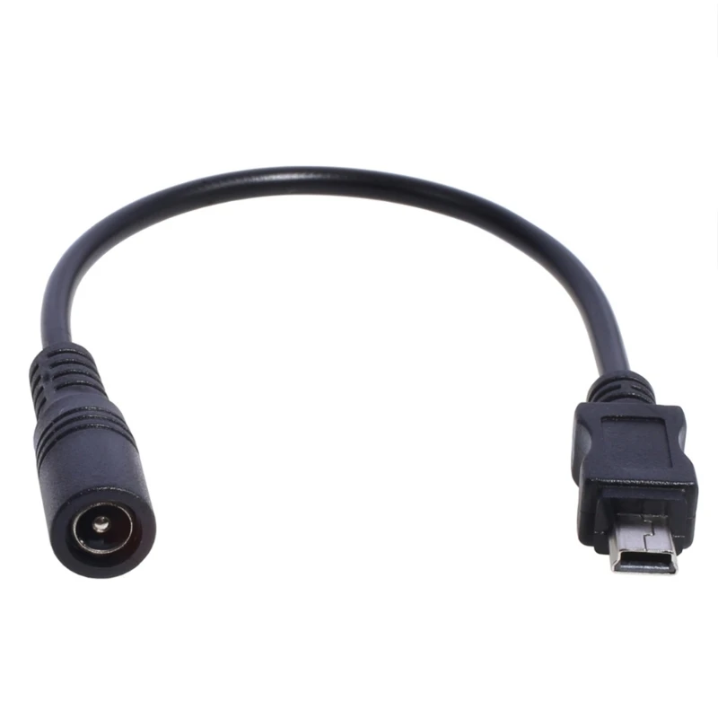 

5.5x2.1mm Female to MiniUSB Male Cable 5521 Power Power Conector-Adapter