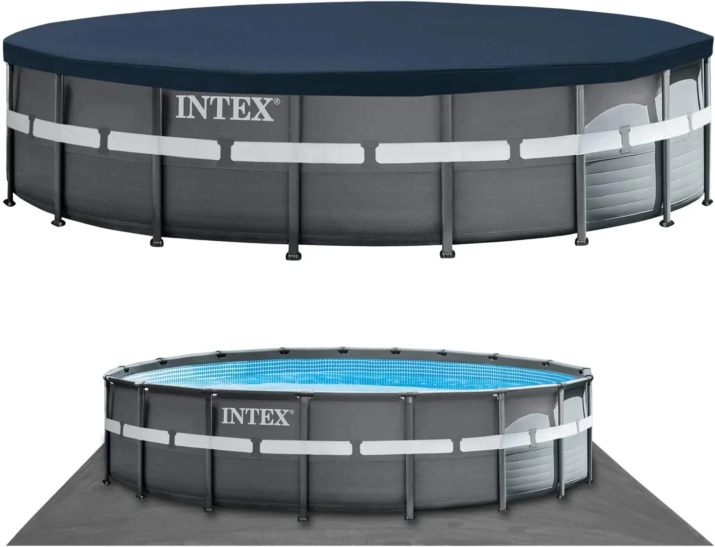 Ultra frame 549х132см 26423л. Ultra frame 549х132см 26423л. Intex ultra frame 549х132. Бассейн каркасный intex 549 132. Intex ultra frame xtr 5.