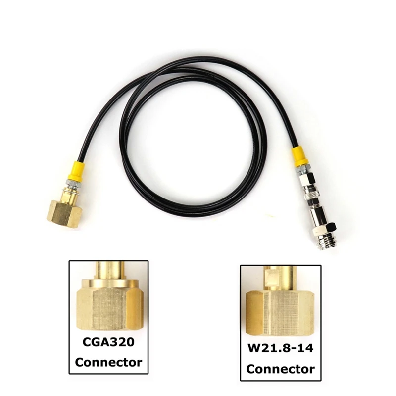 

Новый-Sodastream/содовый клуб к внешнему адаптеру для резервуара Co2 и шлангу с быстроразъемным соединителем