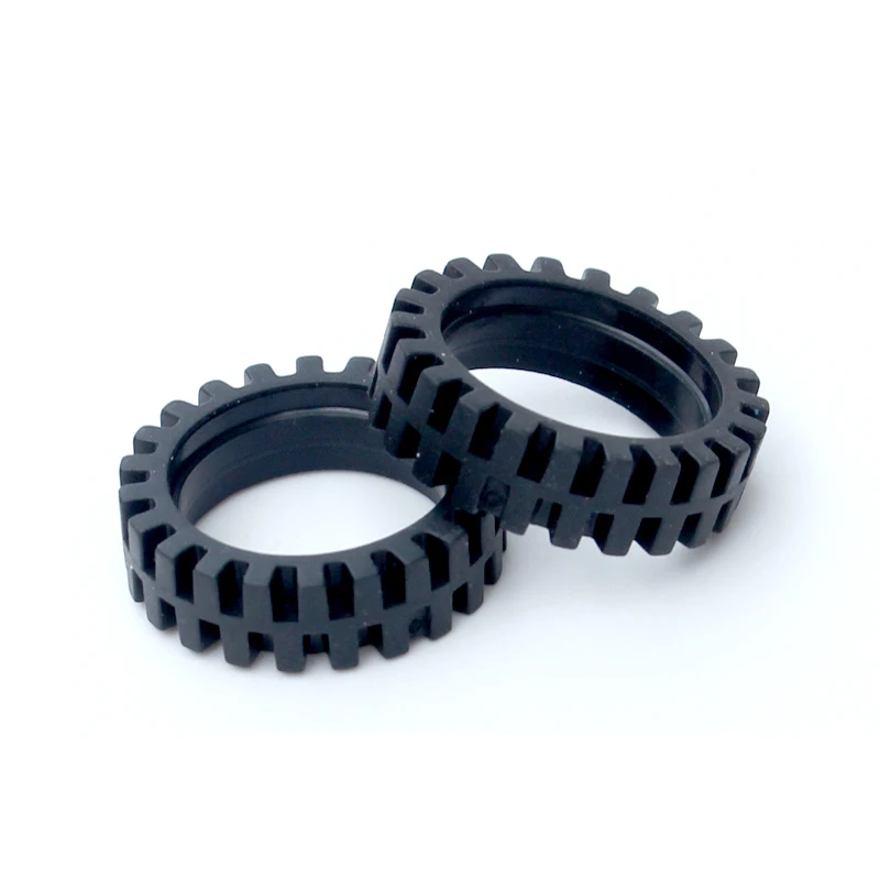 

1 шт. строительные блоки 61254 шина 24 мм Диаметр x 7 мм Смещенный протектор Массовая модульная игрушка GBC для высокотехнологичного набора MOC