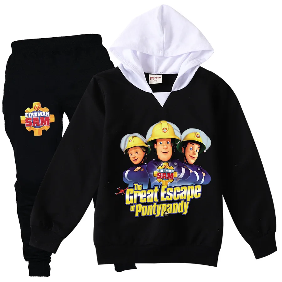 2 шт./комплект детский спортивный костюм с капюшоном и брюками - купить по