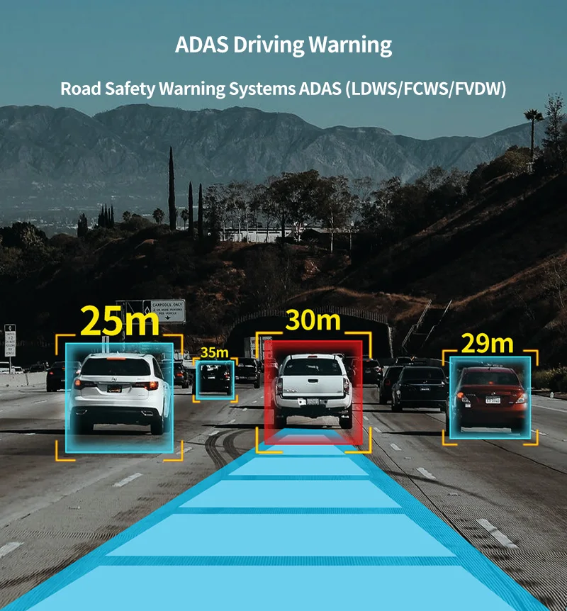 $92.54 OBDPEAK Q92 10.26 Inch Car DVR 2K 2560*1440P GPS Dash Cam Rearview Mirror Dashboard Dual Lens ADAS BSD Camera Driving Recorder