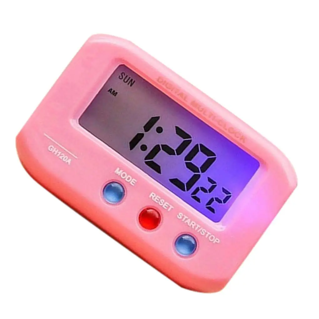 Портативные настольные электронные часы с будильником и ЖК-экраном | Дом сад