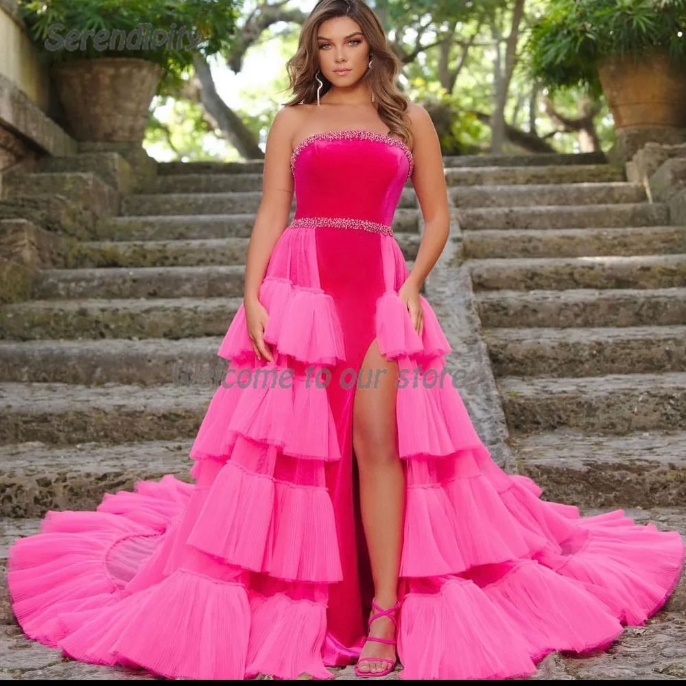 

Женское вечернее платье, ТРАПЕЦИЕВИДНОЕ платье без бретелек, в пол