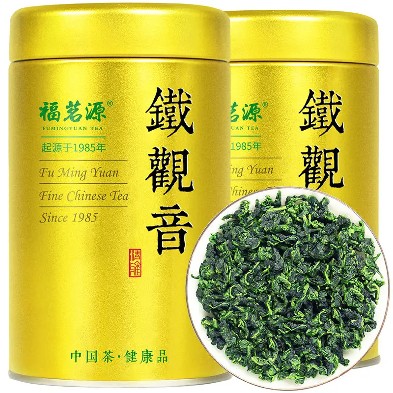 

Tea Jar Authentic Anxi Tieguanyin New Tea Gaoshan Oolong Tea Fragrance Resistant Orchid Fragrance Canned Gift Box 125g No Teapot