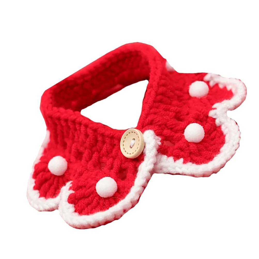 

Dog Christmas Saliva Towel Scarf Pet Bib Bandanas Clothes Cat Accessories Apparel Triangle Winter Bibs Collar Bandana