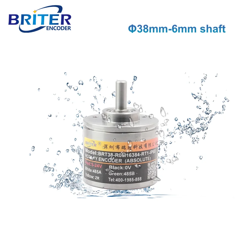 

Бритер Абсолютный энкодер IP68 поворотный 6мм