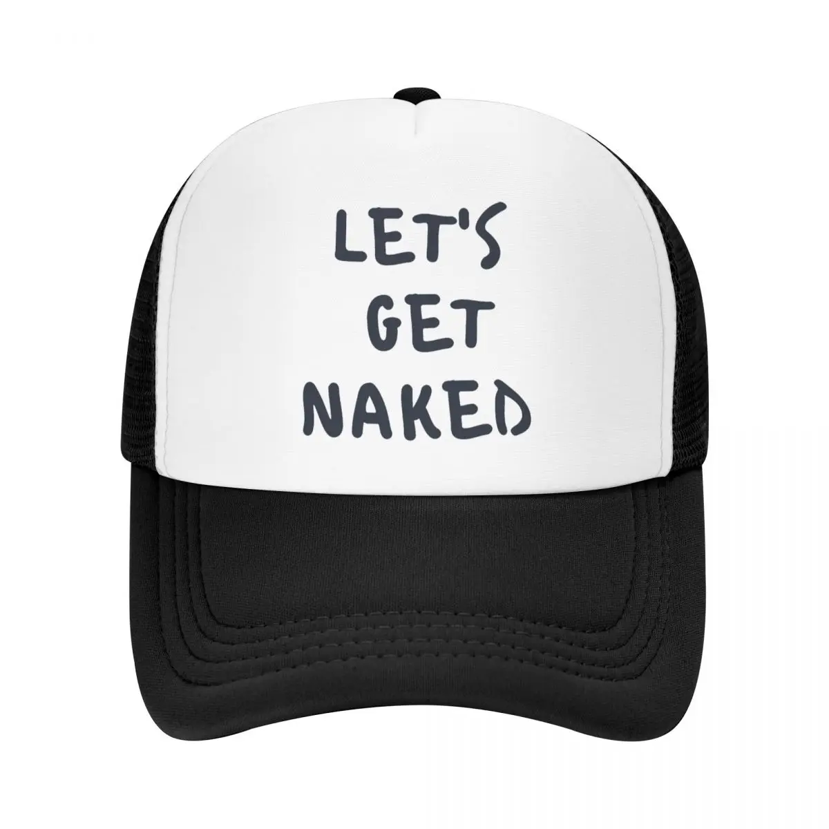 

Классическая Кепка-тракер Let's Get Naked, мужская, женская, Мужская Регулируемая Бейсболка унисекс на заказ, летняя