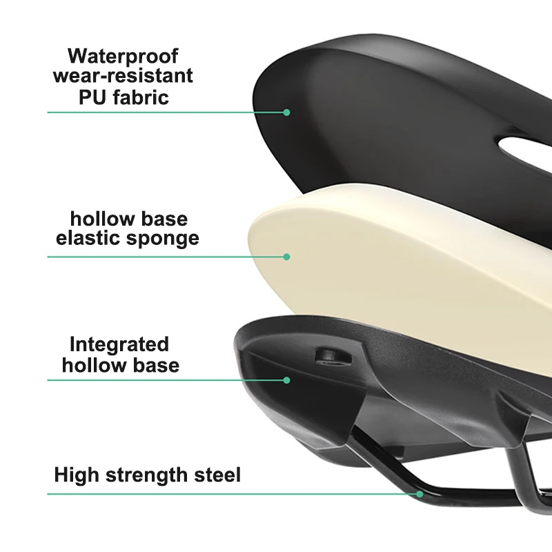 Седло Велосипедное ажурное дышащее мягкая подкладка для шоссейного велосипеда