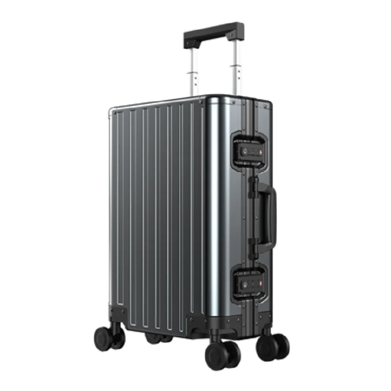 20/24/28Inch Aluminum Hard Shell Trolley Luggage High-qualit