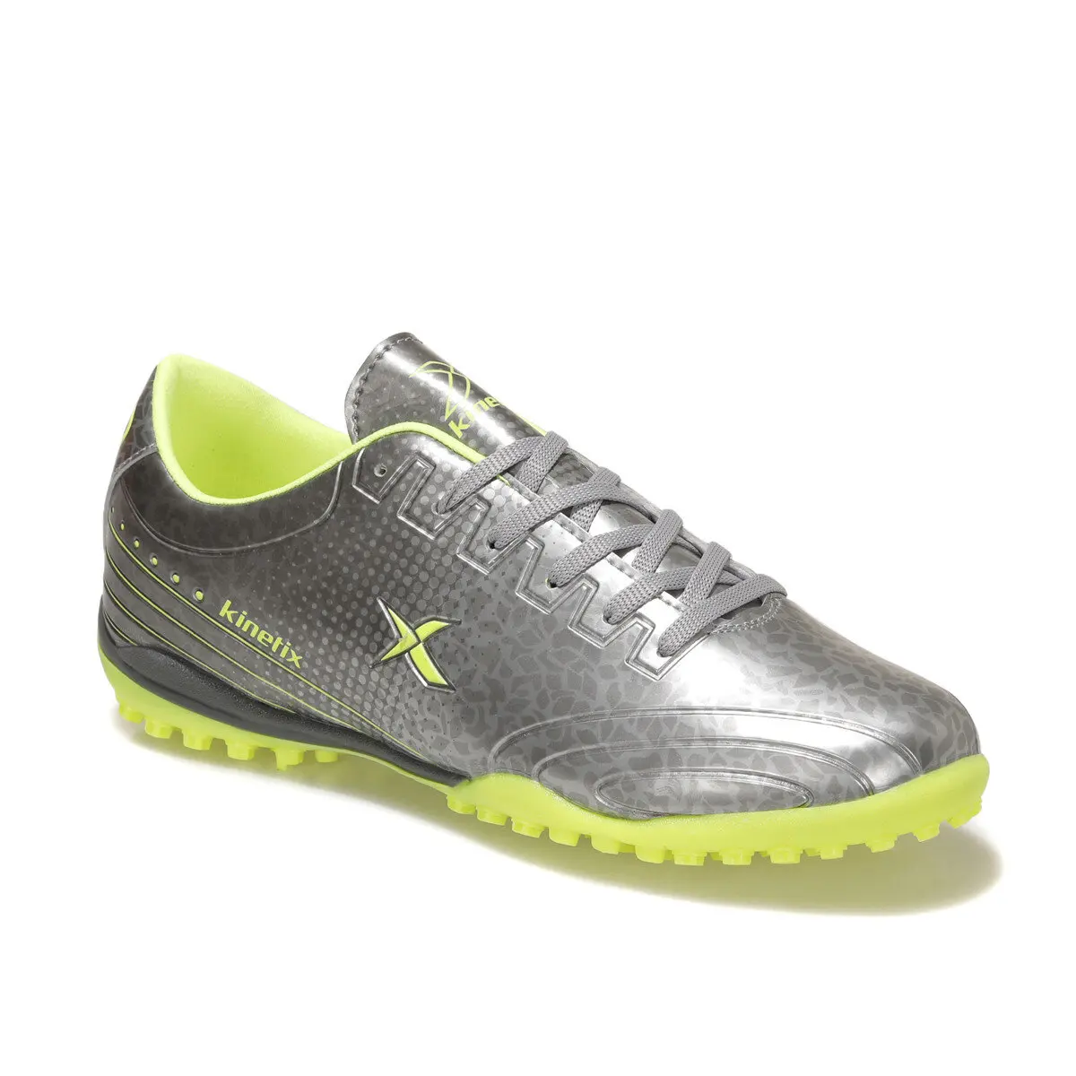 

Silver Men Astro Turf Shoes Sport Comfortable Trendy Male High Quality Soccer Shoes İNSTREET