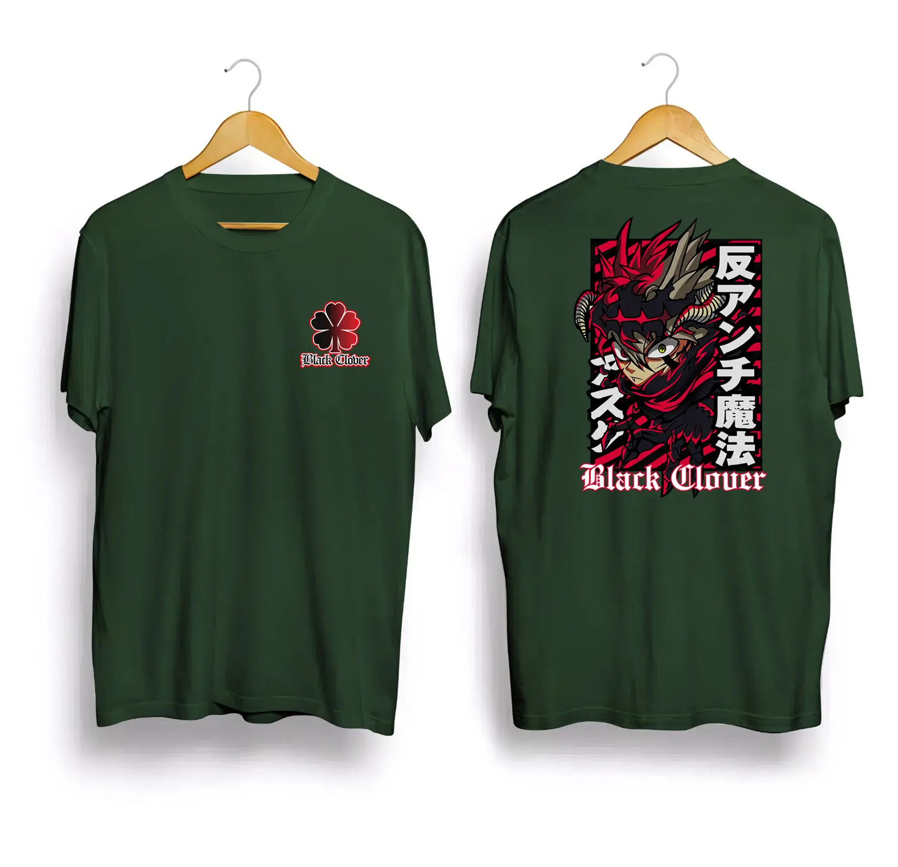 Kaos Pria Lengan Pendek Anime Black Clover Oblong Футболкашенко Cod Размер s m l xl xxl Shoppingtrendi Distro Ter