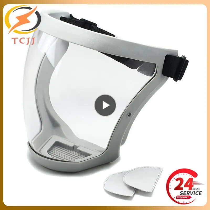 

Прозрачная защитная маска от брызг на все лицо, 1-5 шт.