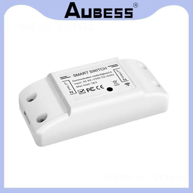 

Universal Relay Switch Sync Function Microcomputer Smart Chip Zigbee On / Off Switch One-click Share 100-240v Repeater Switch