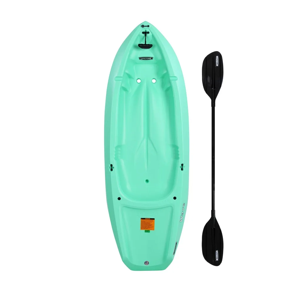 

Wave 6 Ft Youth Kayak, Seafoam Green Boating & Kayaking Free Shipping