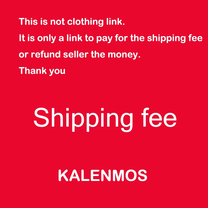 

This is not clothing link. It is only a link to pay for the shipping fee or refund seller the money. Thank you