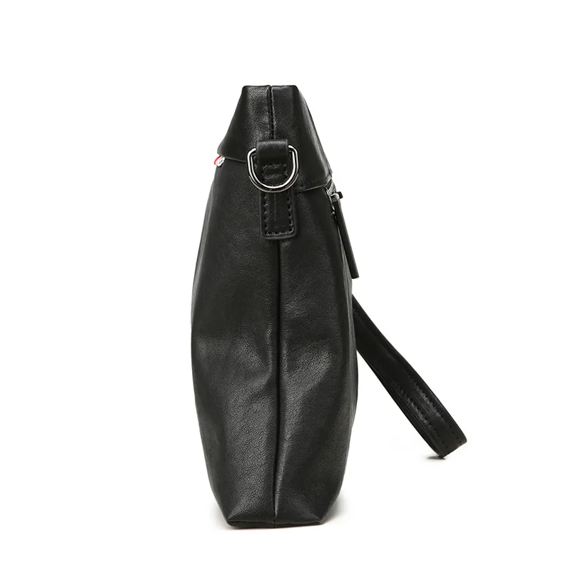 Dante Business Style Men's Handbag Clutch Bag Soft Leather Male Waist Pack Bag Elegant Leisure Stylish Hand bag Men Pouch