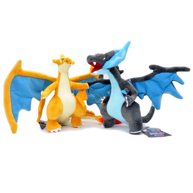 

23cm Pokemon Cool Charizard Plush Doll Toys Kawaii Anime Movie Cartoon Pokémon Short Stuffed Dolls Model Cute Girls Kid Toy Gift