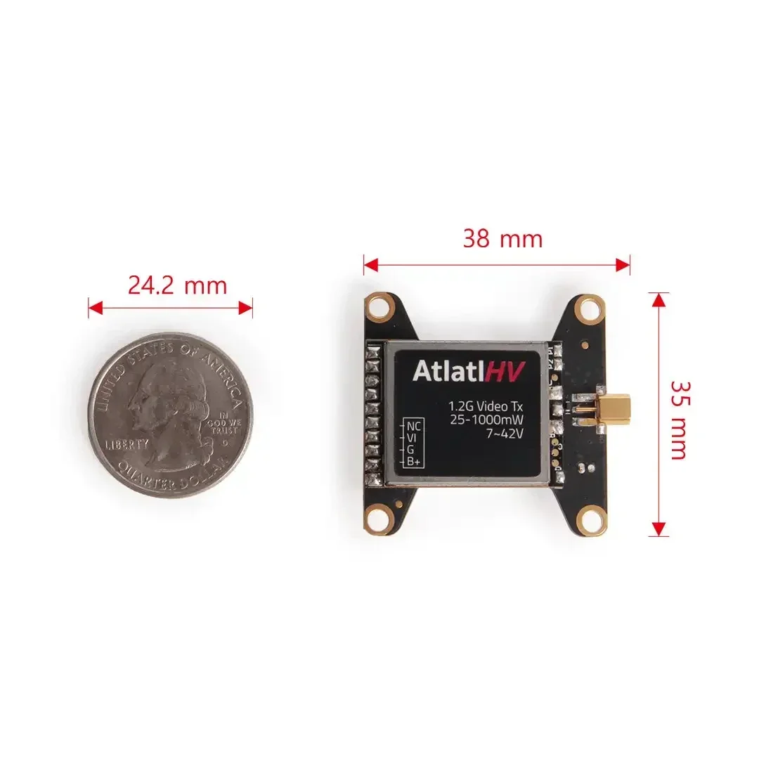 HolyBro Atlatl HV V2 VTX 1 2 ГГц Вт 2-8S LiPo