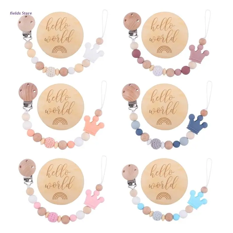 

Silicone Soothie Teether Beads Toy for 0-6 Month Babies Baby Chew Beads Relieve Stress Teeth Massage Motor Sensory Skill