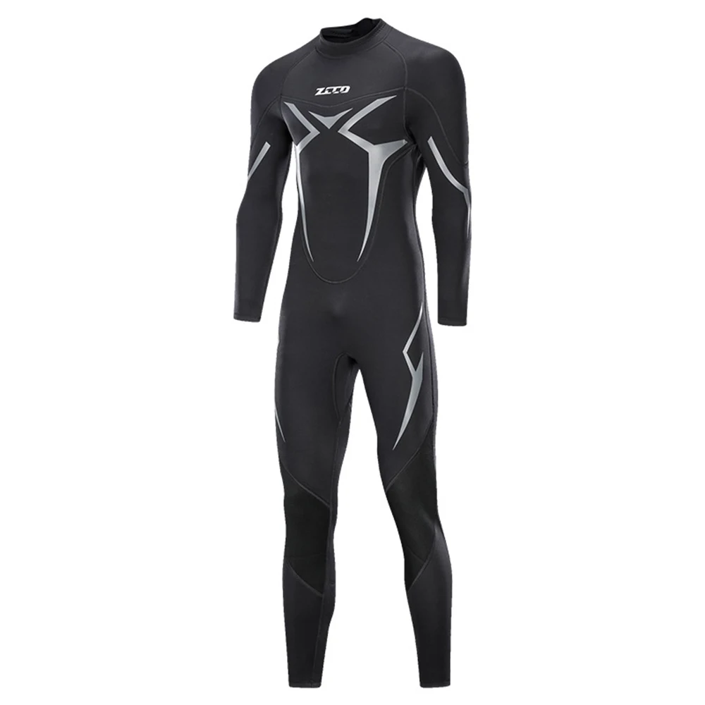 ZCCO Men Wetsuit 3mm Neoprene Surfing Scuba Diving Snorkeling Swimming Body Suit Wet Suit Surf Kitesurf Clothes Equipment