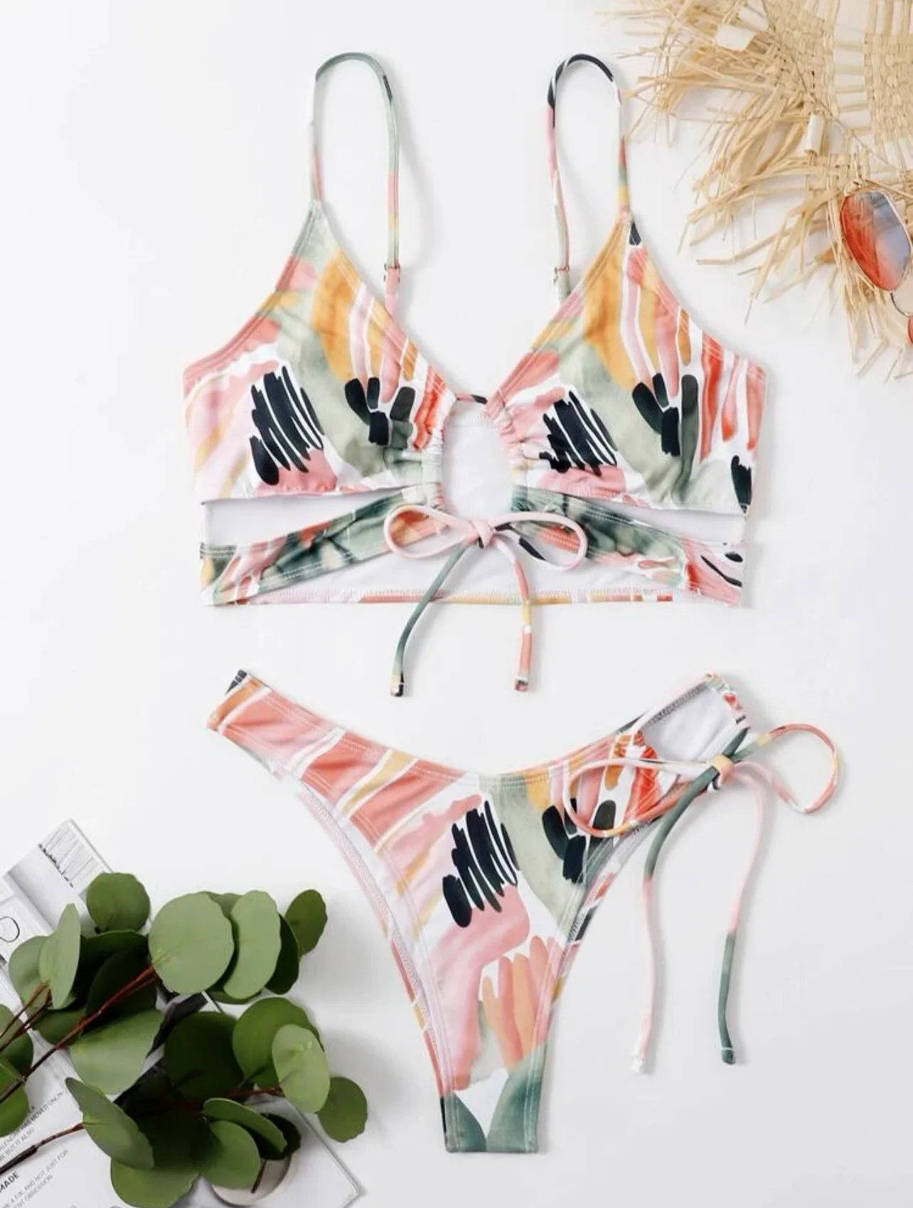 Рисунок 3 - 2023 летний женский комплект бикини с принтом