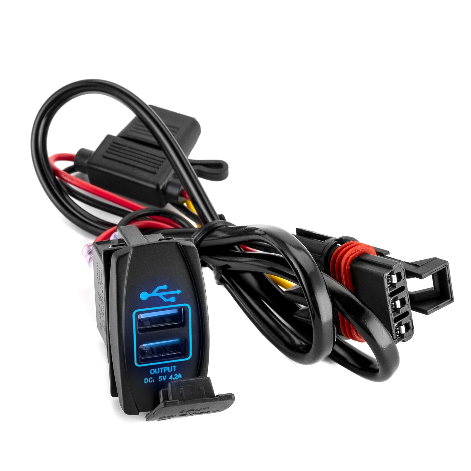 Рисунок 6 - Мотоциклетные аксессуары Polaris Dual USB 4