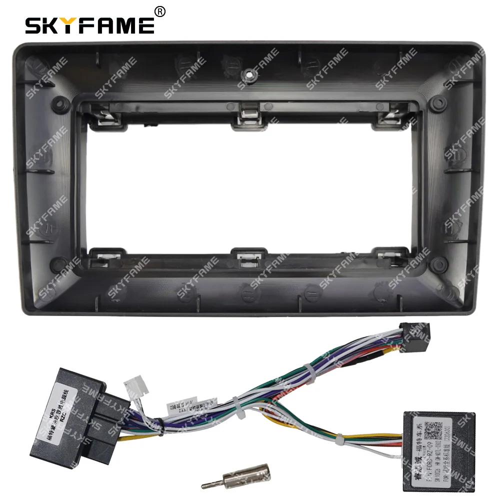 

SKYFAME Car Frame Fascia Adapter Canbus Box Android Radio Dash Fitting Panel Kit For Ford Mondeo C-MAX S-Max Focus II Fusion