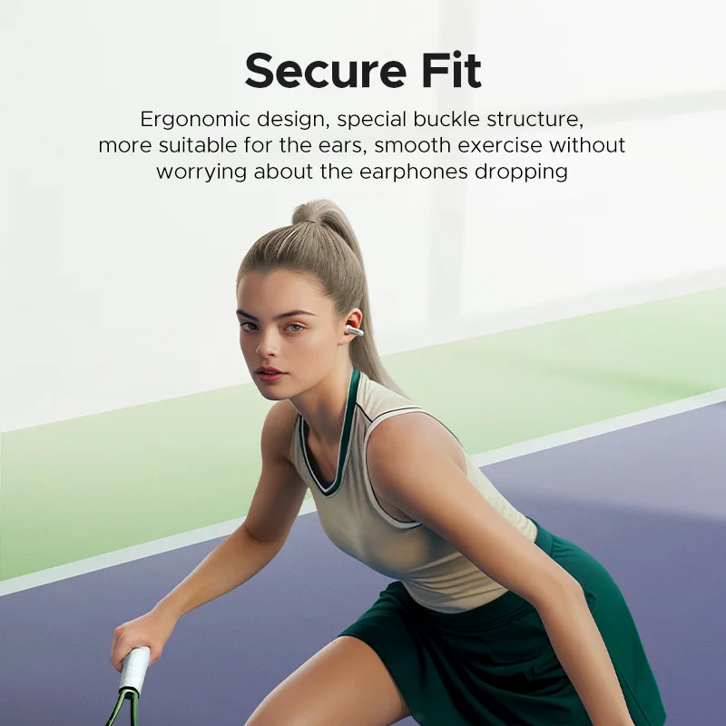 UGREEN HiTune S5 TWS Беспроводные наушники с открытым ухом Спортивные Bluetooth Наушники