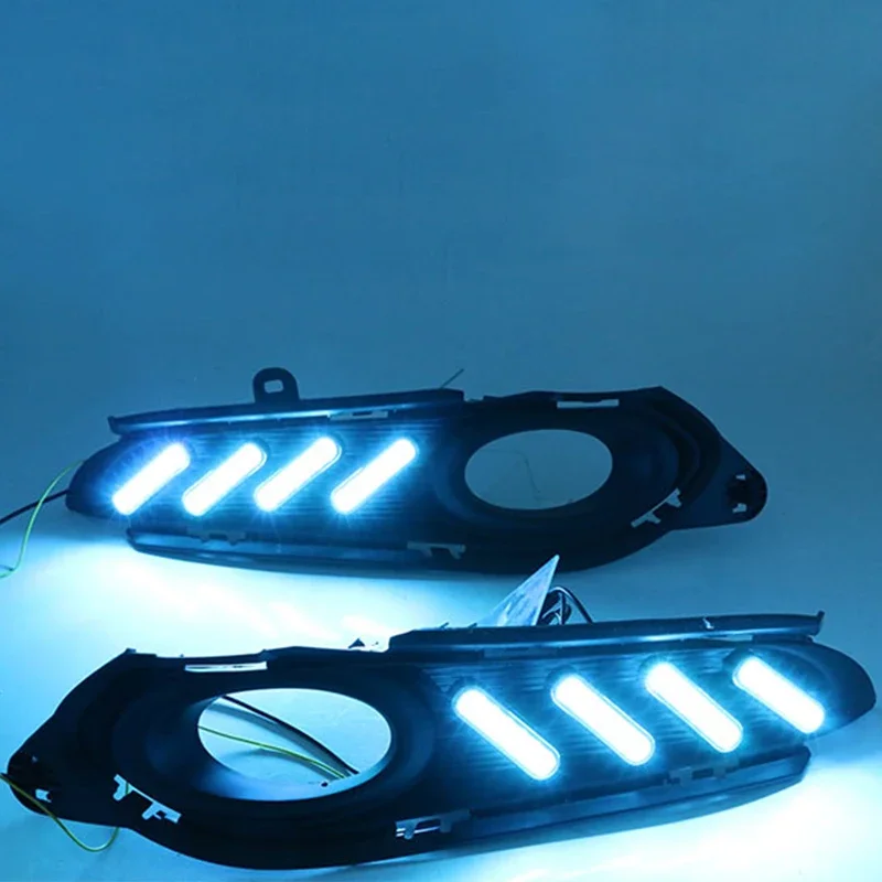 Для Honda HR-V HRV Vezel 2014 ~ 2018 дневные ходовые огни без стержня светодиодные DRL