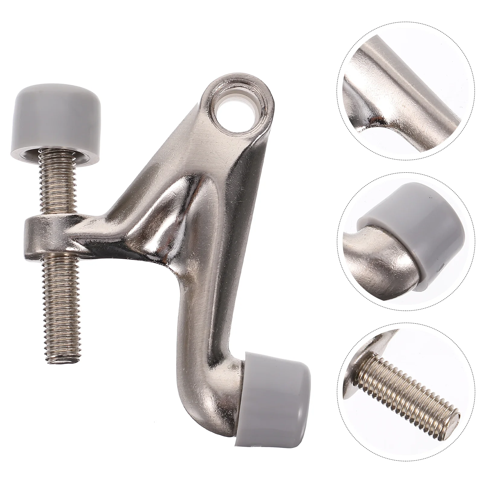 

Door Stop Hinge Stopper Wall Pin Protector Alloy Holder Stops Catch Doorstop Stoppers Zinc Duty Heavy Support Floor Opener Mount