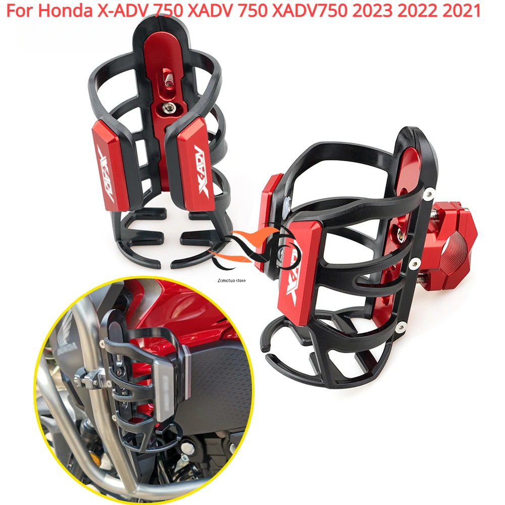 

For Honda X-ADV 750 XADV 750 XADV750 2023 2022 2021 Motorcycle Beverage Water Bottle Cage Drink Coffee Cup Holder Stand Mount