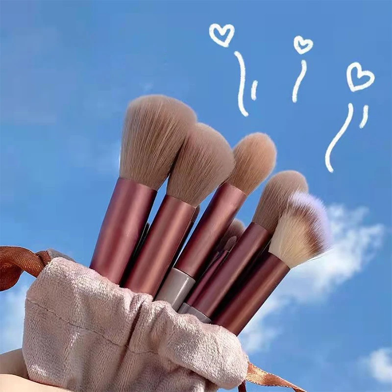 

13Pcs Soft Fluffy Makeup Brushes Set for Cosmetics Foundation Blush Powder Eyeshadow Kabuki Blending Makeup Brush Beauty Tool