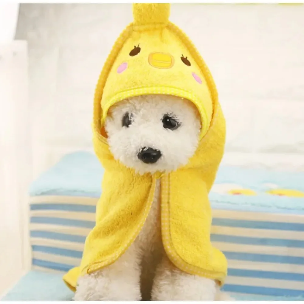 Милое полотенце для собак мягкое сушки домашних животных кошек толстовки щенков