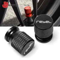 motorcycle tire valve air port stem cover cap plug cnc aluminum accessories for honda rebel 300 rebel 500 cmx 2017 2018 2019 20