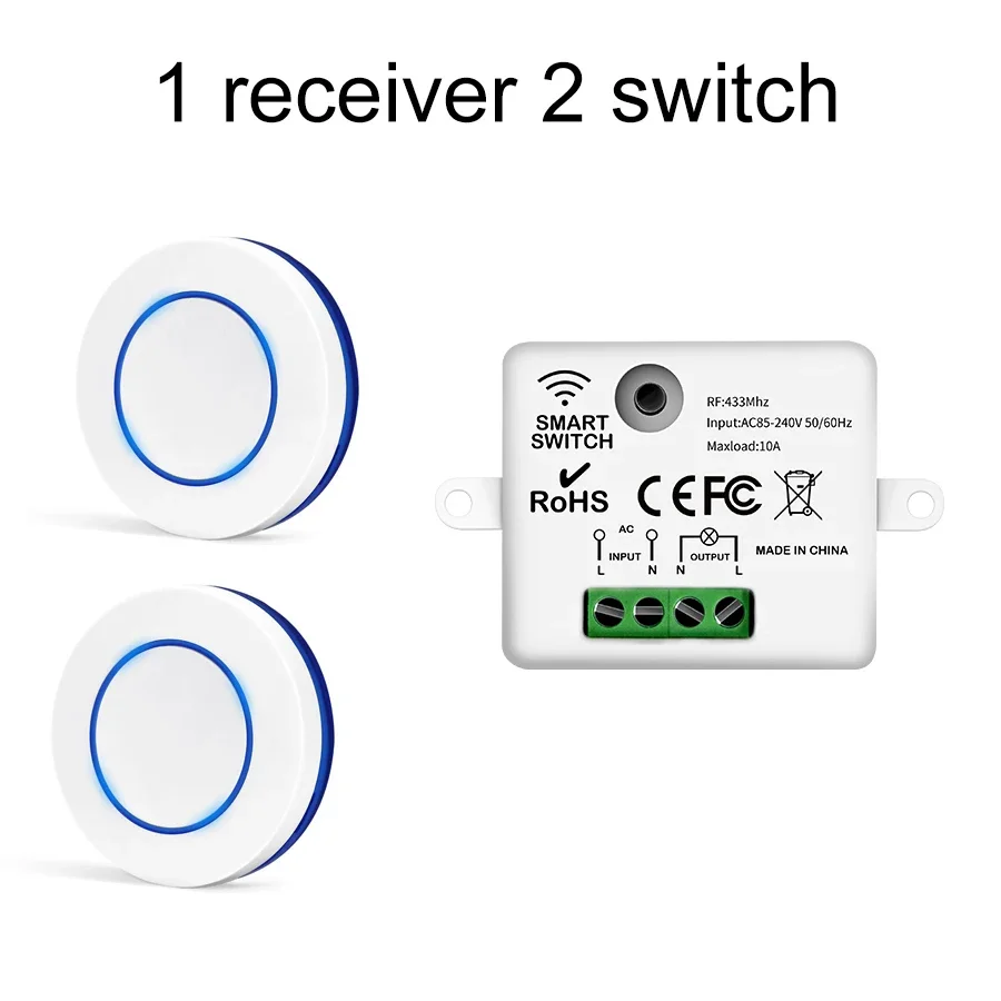 

Беспроводной радиочастотный выключатель света 433 МГц