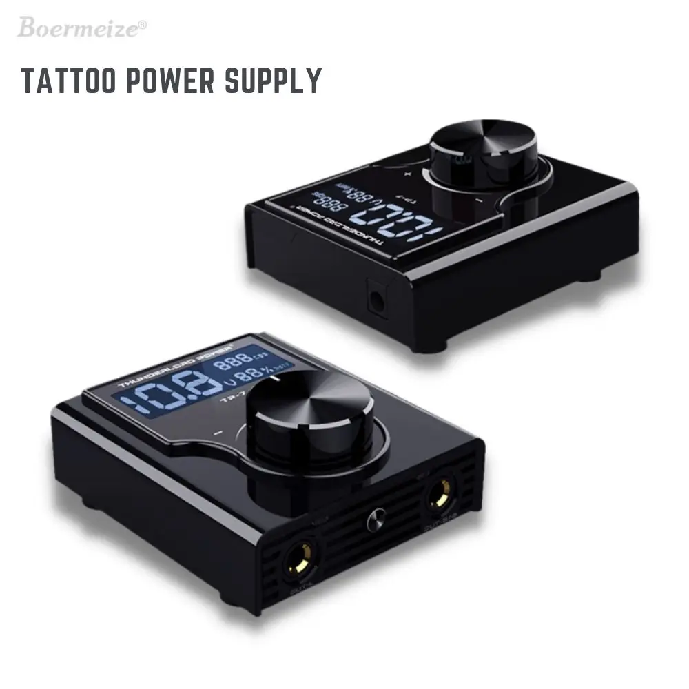 DC Power Supply Tattoo Voeding Light Weight and Portable Accesorios Tattoo Maquinas De Tatuagem Machine Pedal Clip Cord