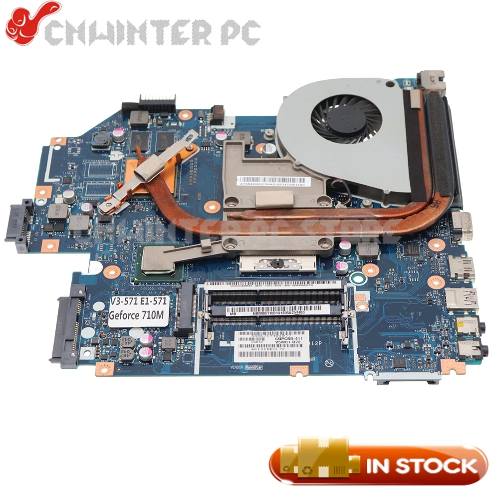Материнская плата NOKOTION NBM6B11001 NBM5711001 Q5WV1 для ноутбука Acer ASPIRE