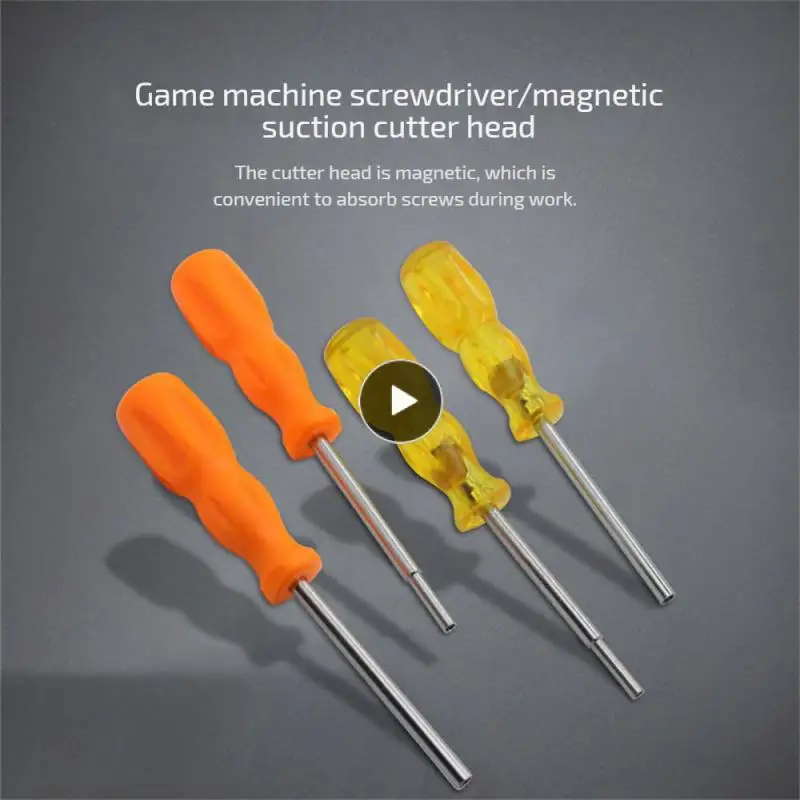 

High Hardness Remove The Game Machine Tool Magnetic Suction Head Good Toughness Game Machine Magnetic Suction Cutter Head Orange