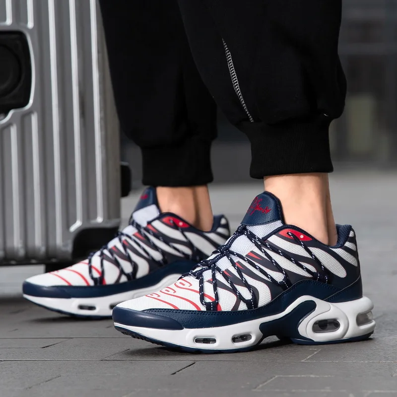 Men Sneakers Air Cushion Platform Sneaker Casual Breathable Dad Chunky Footwear Male Walking Designer Shoes Running Sports Shoes