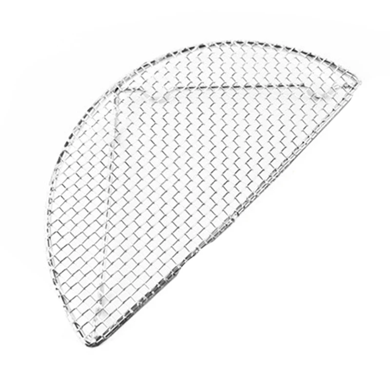 

4X Fried Tempura Net Stainless Steel Grill Hamburger Fried Chicken Grease Net Japanese Cuisine Slate Pork Rack Home A