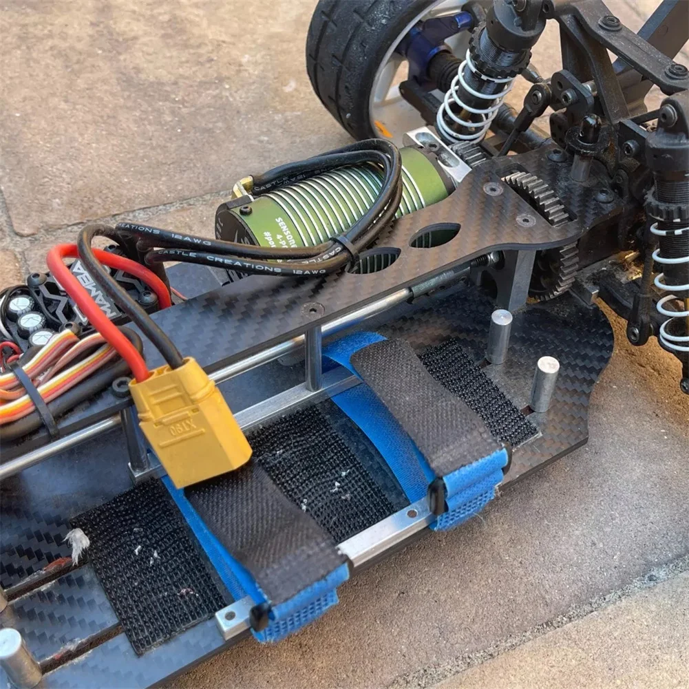 Фото Комплект шасси RC из углеродного волокна, подходящий для Traxxas Slash VXL 4x4 TRA6808 №5