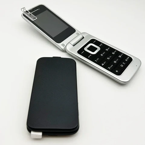 Оригинальный раскладной мобильный телефон C3520 La Fleur 2G GSM, разблокированный мобильный телефон 2,4 дюйма, 1,3 МП. Сделано на 2011. Нет иврита меню