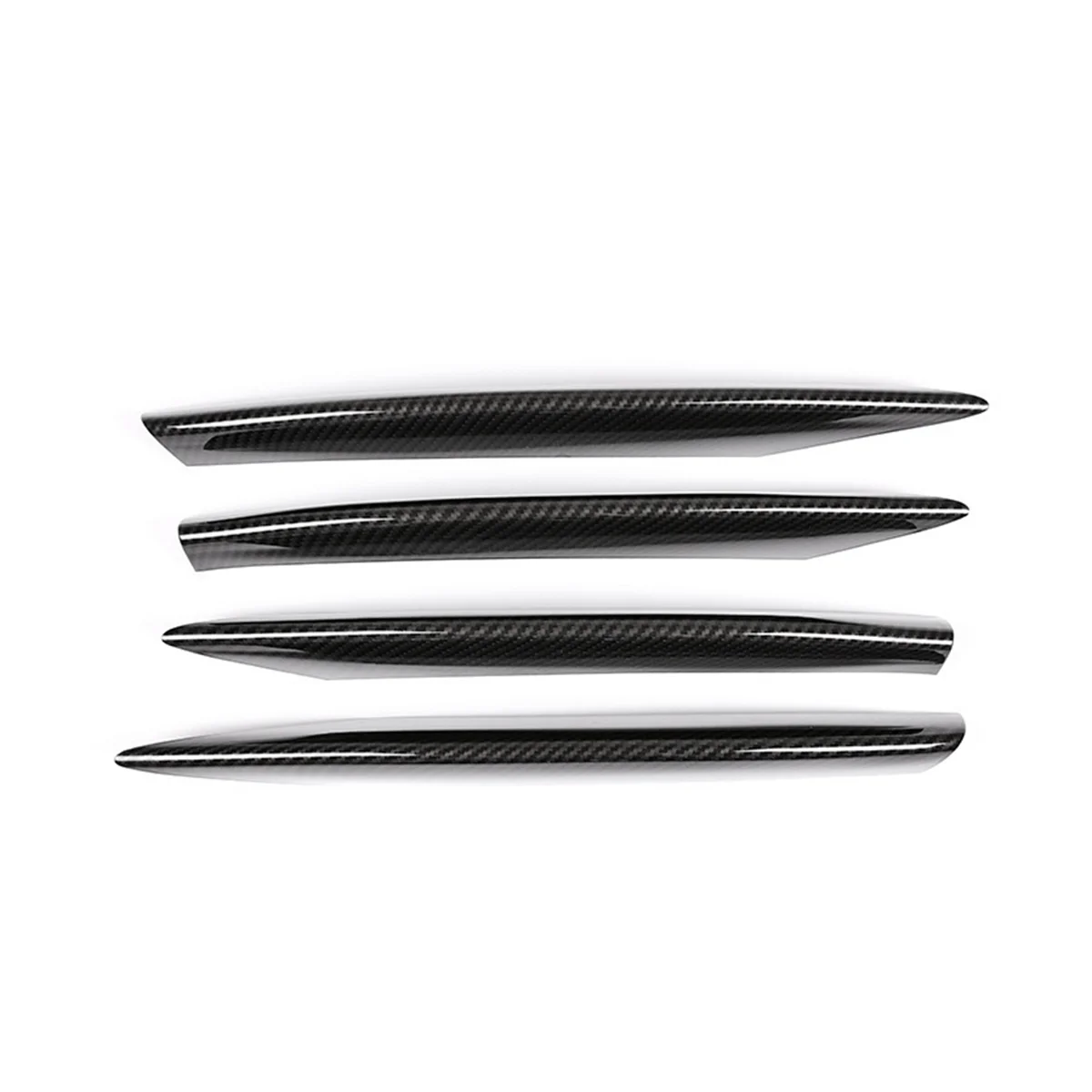 Автомобильный передний бампер противотуманные зеркальные полосы для Mercedes Benz C