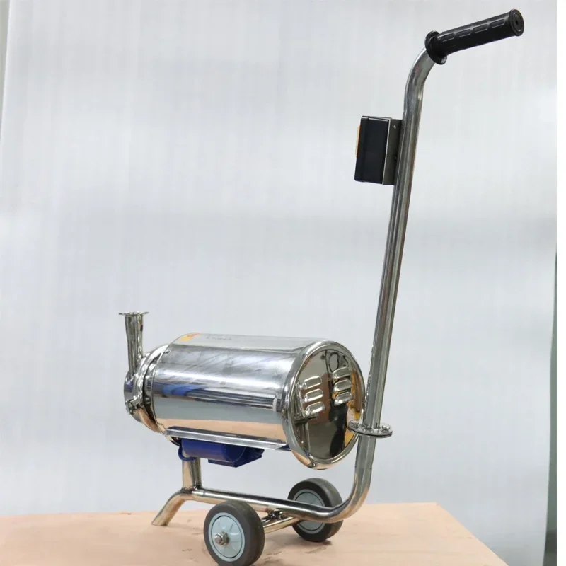 2HP 220V 50HZ однофазный пищевой нержавеющий стальной SS304 мобильный санитарный