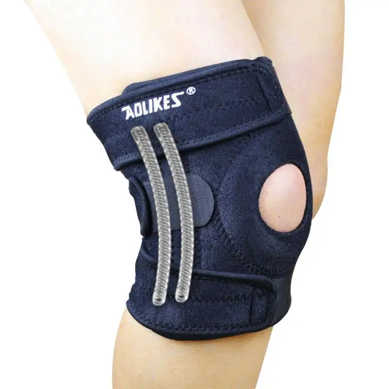 

1pc Knee Sleeve Wrap Anti-slip Breathable Spring Leg Warmer Belt Protector Accessories