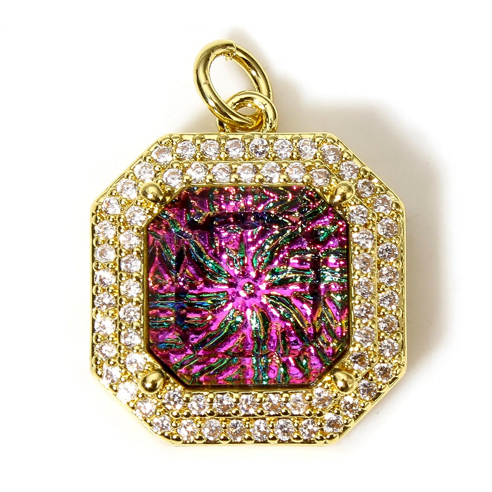 Латунные подвески золотого цвета в ассортименте