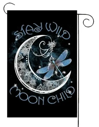 Детский садовый флаг Stay Wild Moon ~ двусторонний * качество